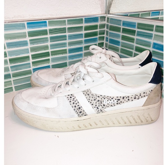 Evereve x GOLA Grandslam Tropic Sneaker with calf hair SZ: 10 - Picture 11 of 12